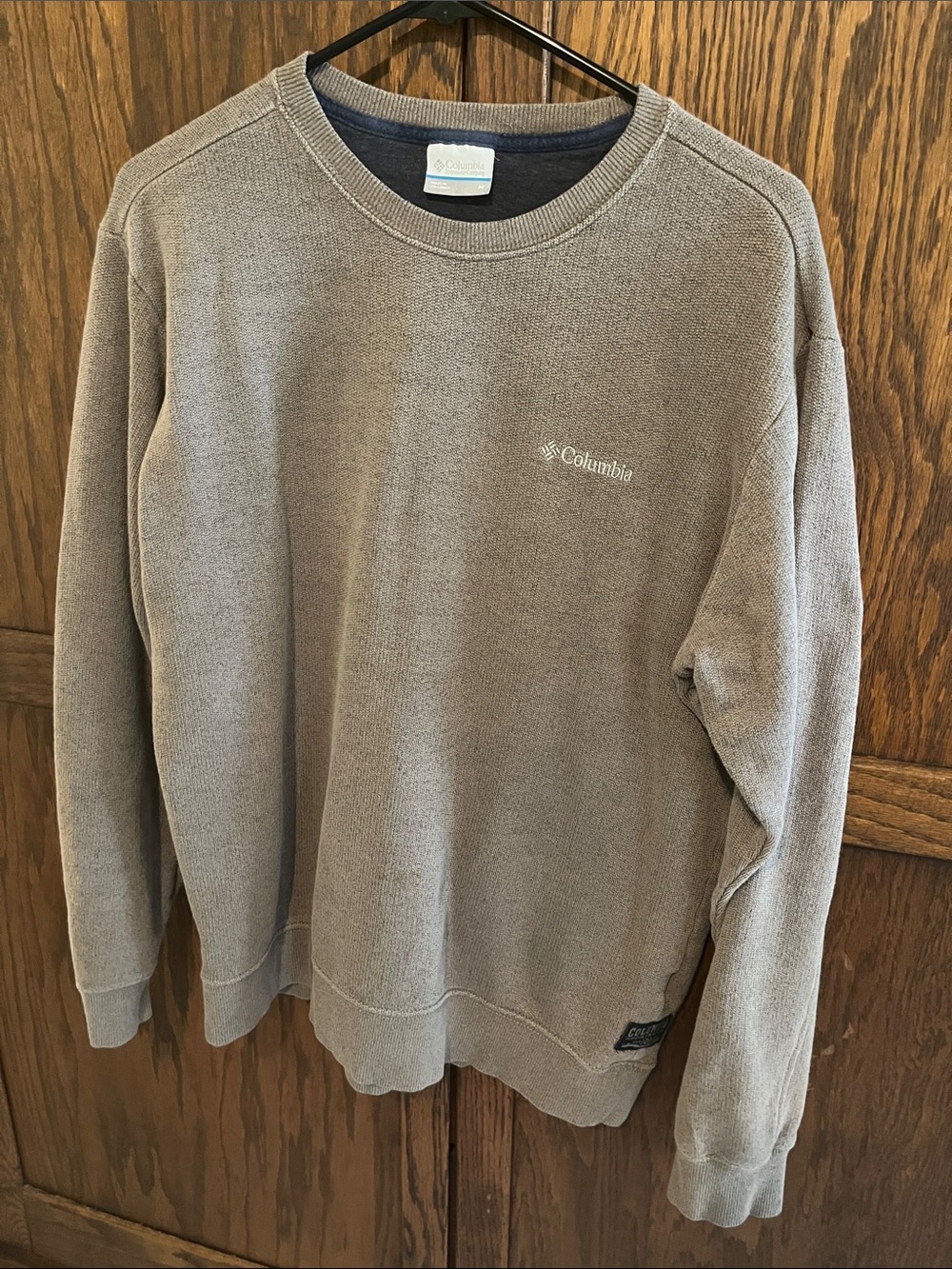 Columbia Men's Crewneck Sweatshirt - Taupe Brown